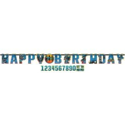 Batman Jumbo Add-An-Age Birthday Banner