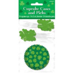 St. Pat's Day Cupcake Cups & Picks 24PC