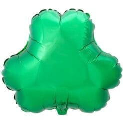 18" SHP Green Shamrock Shape Foil BLN