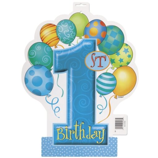 1St Birthday Blue Cutout