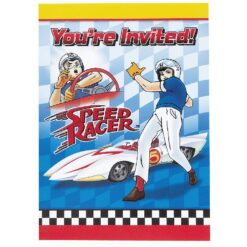 Speed Racer Invitations 8CT