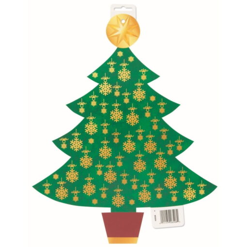 Golden Christmas Cutout 2 Sided