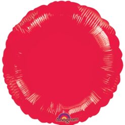 18" RND Red Foil Balloon