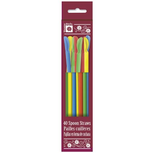 Spoon Straws 40Ct