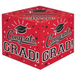 Red Grad Card Box