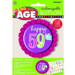 Any Age Customizable