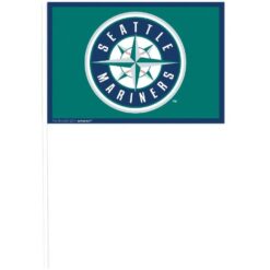 Seattle Mariners Plastic Flags 12CT