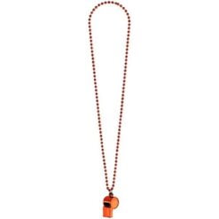 Orange Whistle On Chain