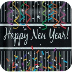 New Years Tableware