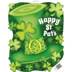 Happy St Pat's Day Cutout 16.5"