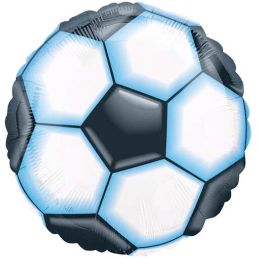 18&Quot; Rnd Soccer Ball Foil Balloon