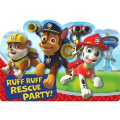 Paw Patrol Postcard Invites 8CT