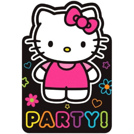 Hello Kitty Tween Invitations 8Ct