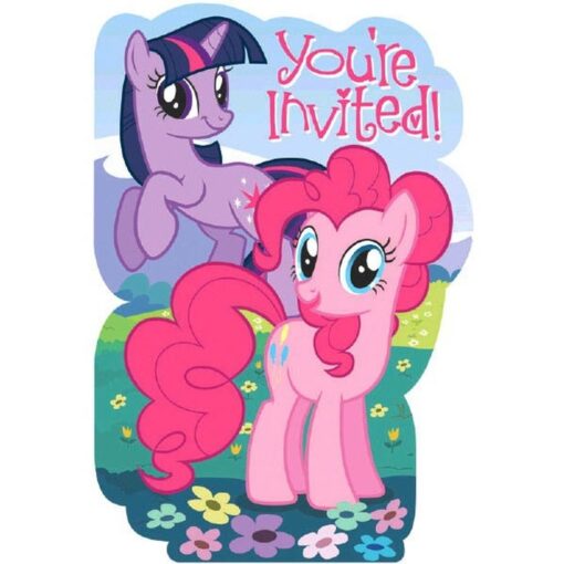 My Little Pony Invitations 8Ct