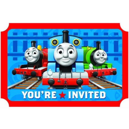 Thomas The Tank Invitations 8Ct