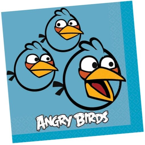 Angry Birds Napkins Beverage 16Ct