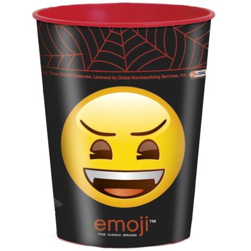 Emoji Halloween Monster Cup Plastic 16Oz