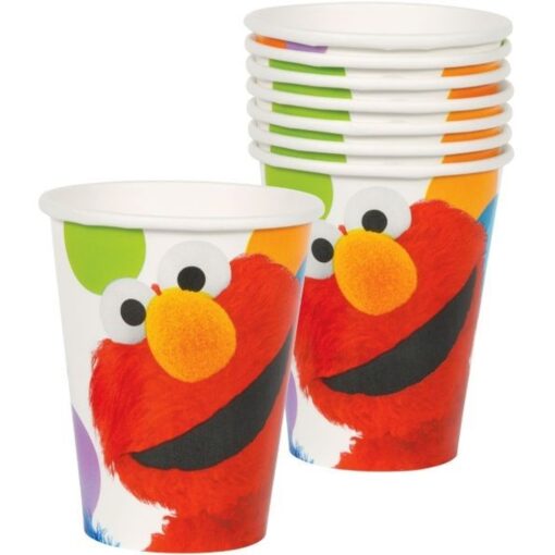 Elmo Sesame Street Hot/Cold Cups 9Oz 8Ct