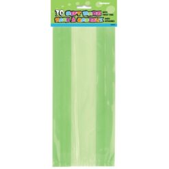 Lime Green Cello Bags 30CT