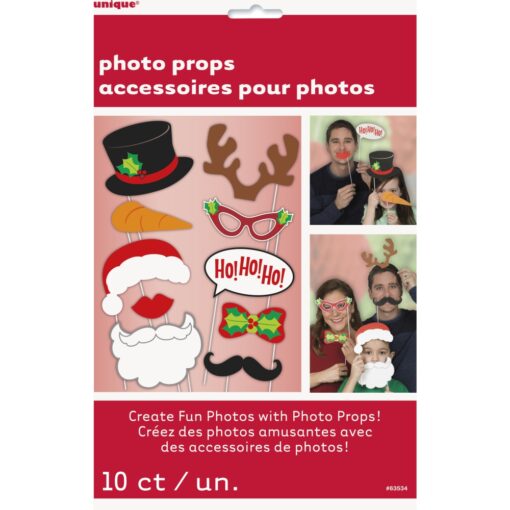 Christmas Photo Props 10Pcs