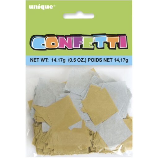 Square Tissue Confetti 1&Quot; .5Oz