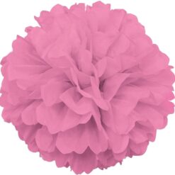 Puff Decor 16" Hot Pink