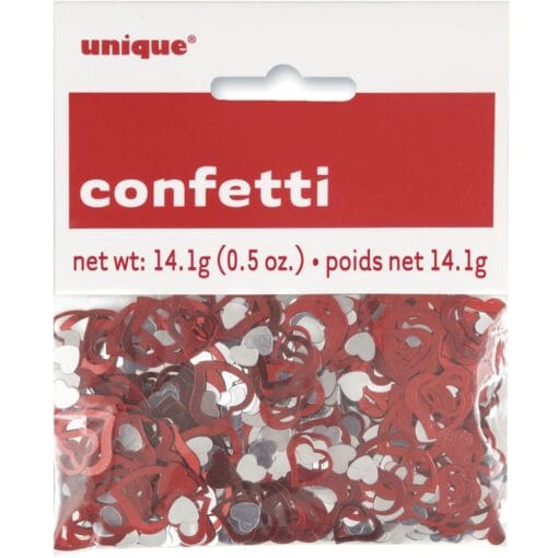 Hearts Foil Confetti .5Oz