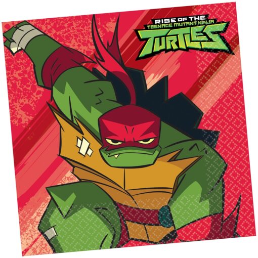 Tmnt Rise Up Napkins Lunch 16Ct