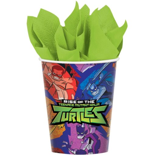 Tmnt Rise Up Cup 9Oz 8Ct