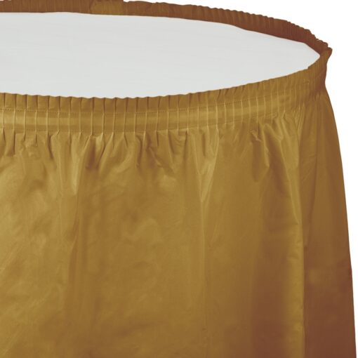 G Gold Tableskirt 14Ft