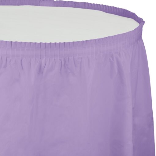 Lavender Tableskirt 14Ft