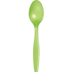 Fresh Lime Cutlery Spoons 24CT