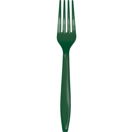 H Green Cutlery Forks 24Ct