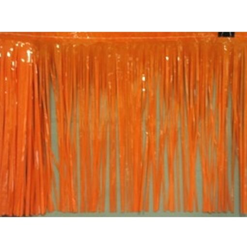 Orange Door Curtain 1Ply 3X8