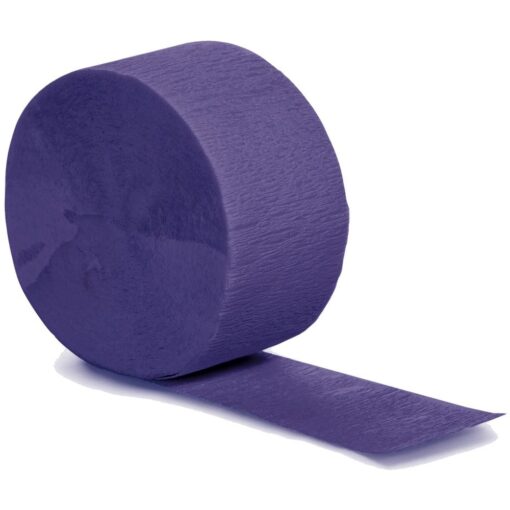 Purple Crepe Streamer 81Ft