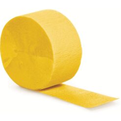 SB Yellow Crepe Streamer 81FT