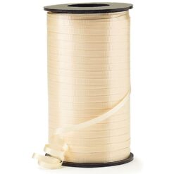 Ivory Curling Ribbon 3/16" 500YD