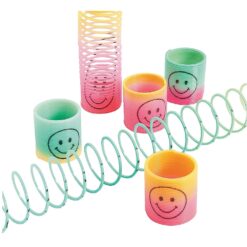 Smile Face Rainbow Magic Springs 6PC
