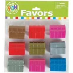 Treasure Chest Mini Plastic 9CT