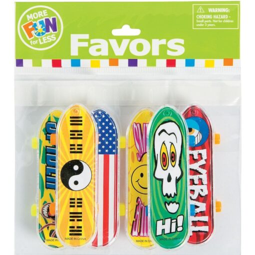 Finger Skateboards 6Pc