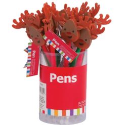 Reindeer Antler Christmas Pen Astd