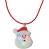 Santa Necklace, Lights Up