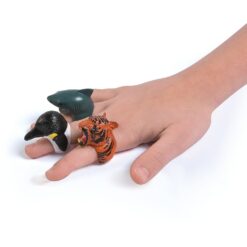 Animal Finger Puppet Rings Astd 2Pcs