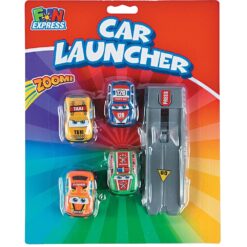 Spring Car Launcher w/Cars