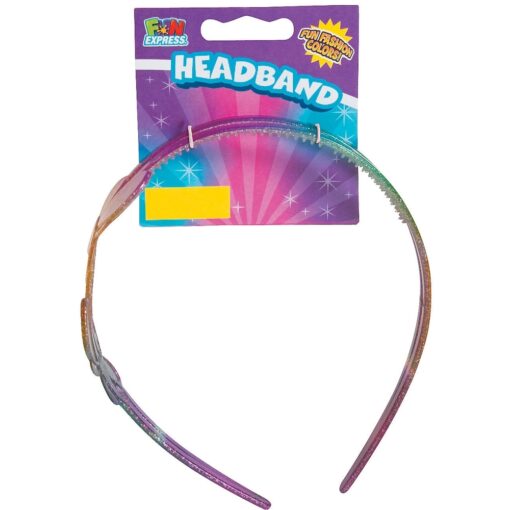 Glitter Rainbow Headband
