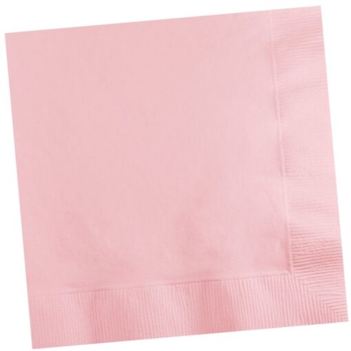 Classic Pink Napkin Beverage 50Ct