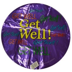 18" RND Get Well 1S Foil Balloon