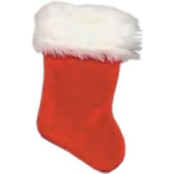 19" Heavy Plush Christmas Stocking