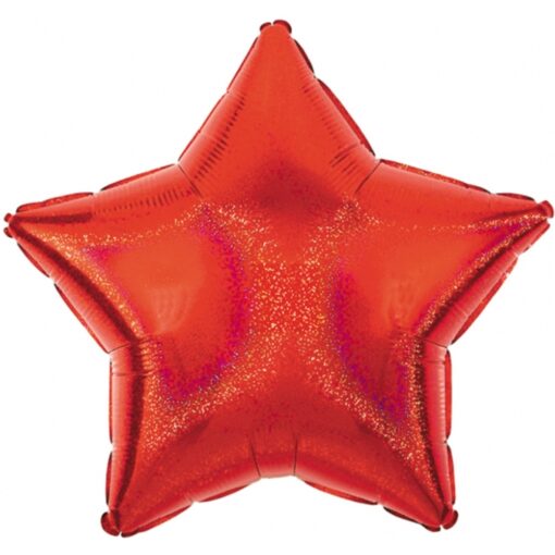 19&Quot; Str Red Dazzler Foil Balloon