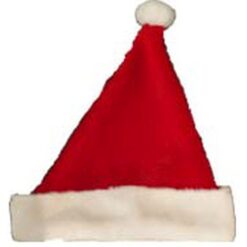 Santa Hat 18" Heavy Plush